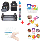 1727186586Diseño sin título (19) Pañalera con Cambiador + Chupo alimentador para bebe