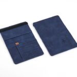 1746023087azul oscuro Porta Pasaporte con Protección RFID