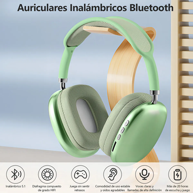 Imagen10 Diadema Inálambrica Bluetooth P9