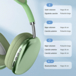 Imagen12 Diadema Inálambrica Bluetooth P9