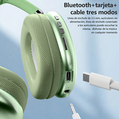 Imagen13 Diadema Inálambrica Bluetooth P9