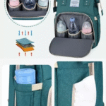 Imagen5 Pañalera con Cambiador + Chupo alimentador para bebe