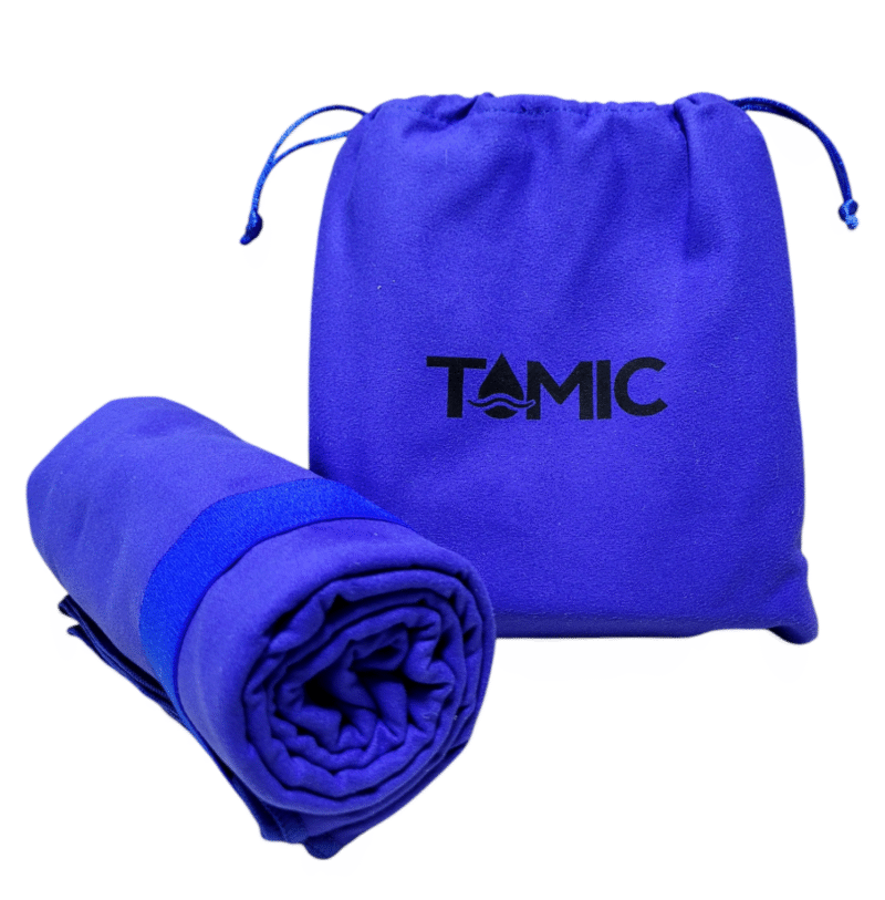 azul1 Toalla Playera Microfibra 130x80 cm