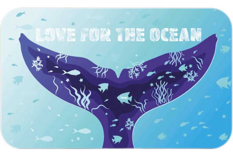 ballena q Toalla Playera Microfibra 130x80 cm